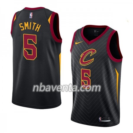 Camiseta Hombre Cleveland Cavaliers JR Smith 5 Nike 2017-18 Negro Swingman Camiseta Hombre Cleveland Cavaliers JR Smith 5 Nike 2017-18 Negro Swingman